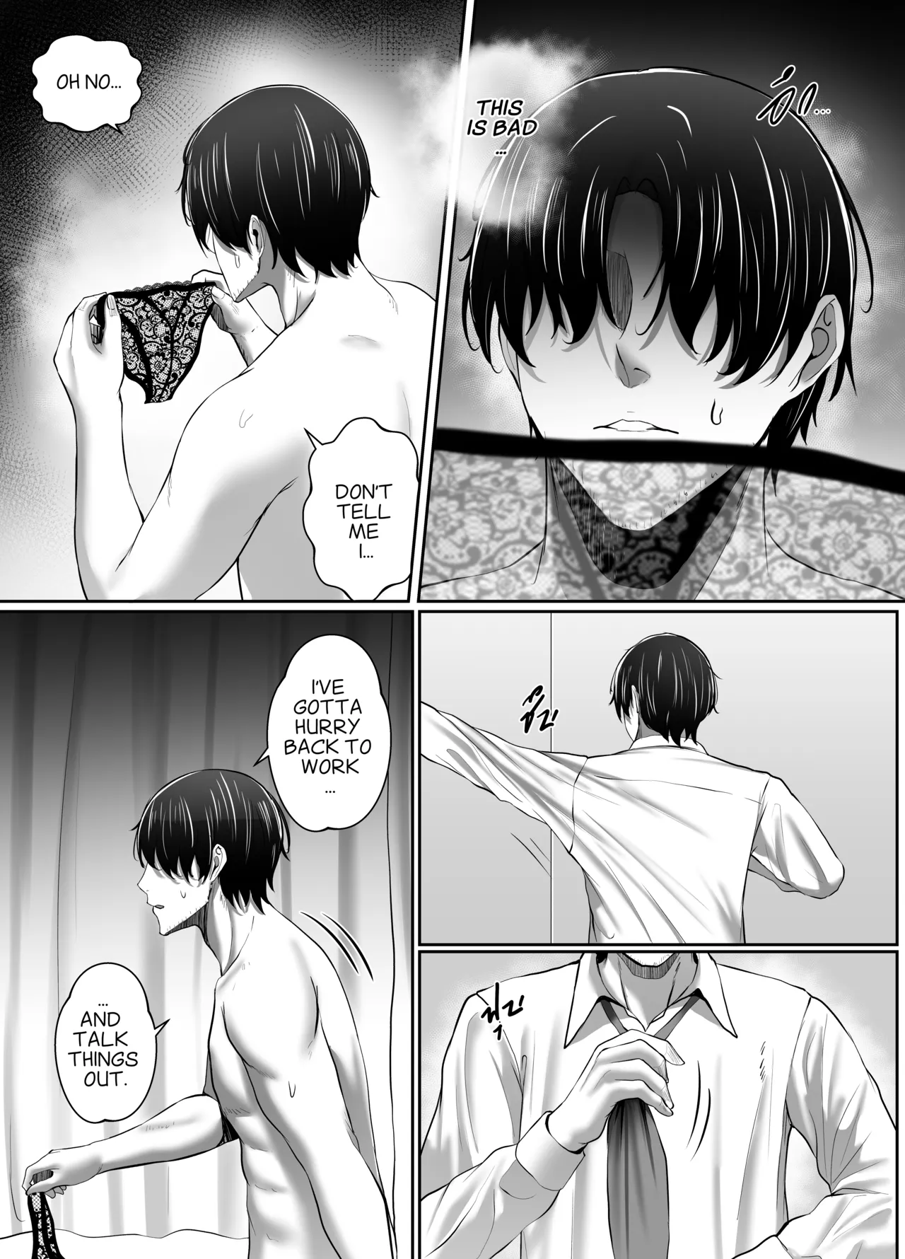 Hentai Manga Comic-Night with MILF.BOSS-Read-14